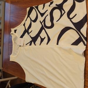 Super Cute Black & White shirt